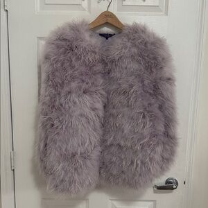 Ralph Lauren Purple Label Ostrich Feather Jacket
